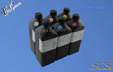 Magenta, Yellow, Cyan, Black, White, Varnish UV LED Curing Ink for Epson Printer Head uv printer