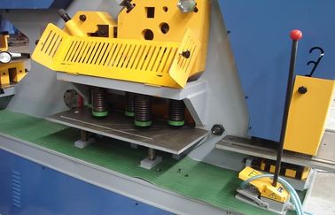 cú đấm thủy lực &amp; Máy ironworker cắt, Light Cực Máy cắt 25mm Max