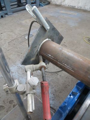 Máy hàn tấm cơ sở tự động cho cột đèn hình hình nón, cột cao, đơn cột