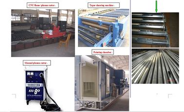 Máy công nghiệp cột đèn đường / thiết bị làm cột đèn