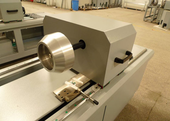 Dệt may quay Laser Engraver 640mm Màn hình Lặp lại, Xanh UV Engraving Machine