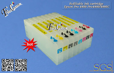 Refillable Cartridge For Epson Pro 4800 Printers Refill Ink Cartridge