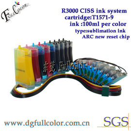 Full Pigment Ink Refilled Epson T1571 - T1579 CISS Continuous Ink Supply System 9 colors 200ml each color