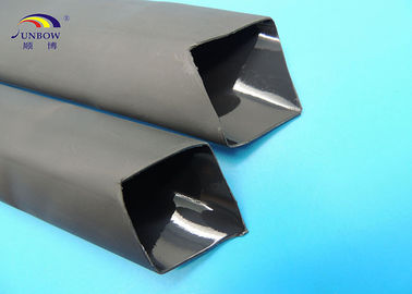 Halogen free polyolefin heat shrinkable tube adhesive-lined with shrink ratio 3:1 &amp; 4:1 for electrical wires insulation